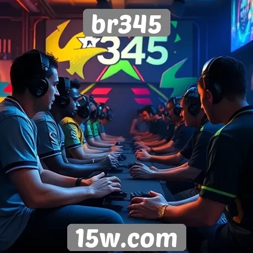 O crescimento da comunidade gamer em br345